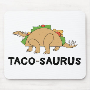 Alfombrilla De Ratón Personalizado Taco Dinosaur Tacosaurus Rex