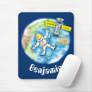 Alfombrilla De Ratón Personalizado terrestre del espacio ultraterrestre