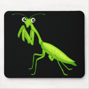 Alfombrilla De Ratón Personalizado verde orando Mantis Mousepad