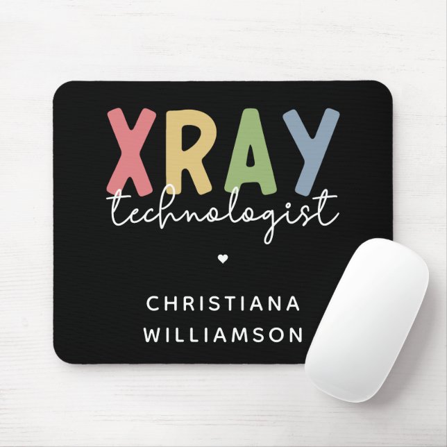 Alfombrilla De Ratón Personalizado Xray Technologist X-ray Tech Gifts (Con ratón)