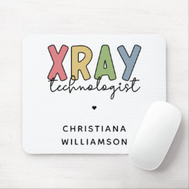 Alfombrilla De Ratón Personalizado Xray Technologist X-ray Tech Gifts