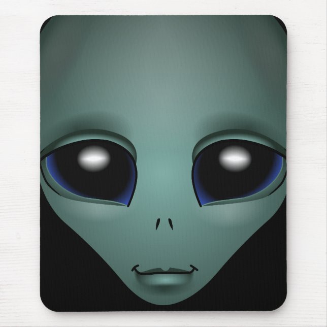 Alfombrilla De Ratón Personalizar Alien Mouse Pad Cute Alien Mousepads (Frente)