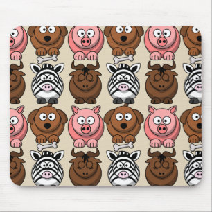 Alfombrilla De Ratón Personalizar Cute animales infantiles