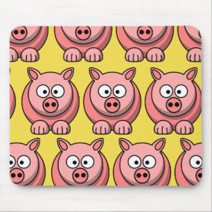 Alfombrilla De Ratón Personalizar Cute Pig Mousepad para niños