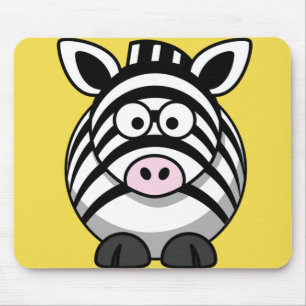Alfombrilla De Ratón Personalizar Cute Zebra