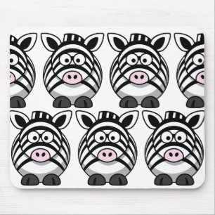 Alfombrilla De Ratón Personalizar Cute Zebra