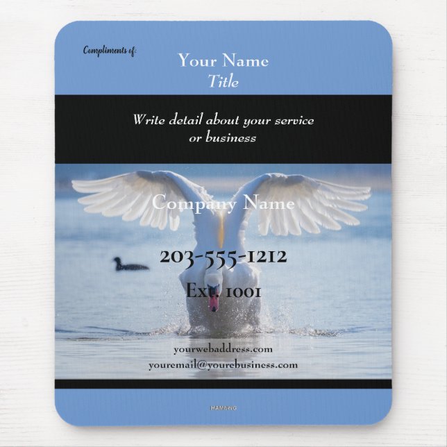 Alfombrilla De Ratón Personalizar de almohadilla promocional del ratón  (Frente)