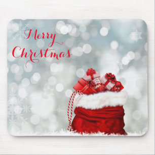 Alfombrilla De Ratón Personalizar Feliz Navidad