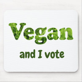 Alfombrilla De Ratón Personalizar Vegan Activista Voter