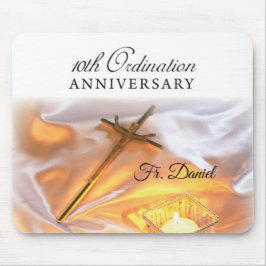 Alfombrilla De Ratón Personalize, 10° Aniversario de la Ordenación, Cro