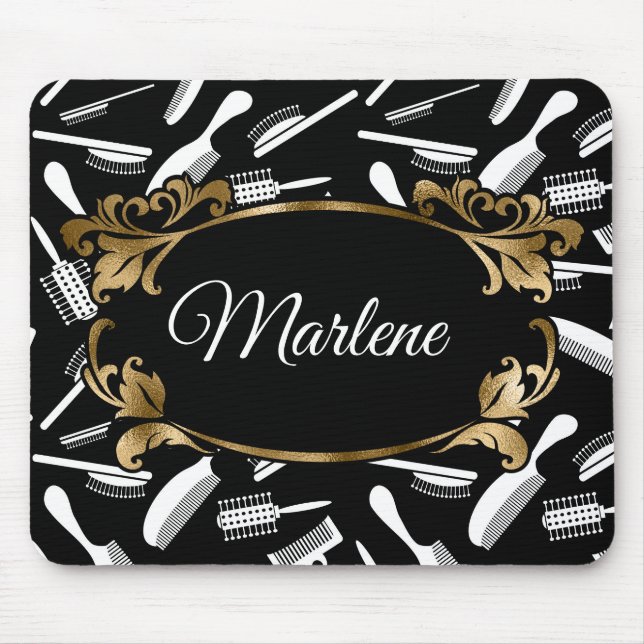 Alfombrilla De Ratón Personalize Beautician Mousepad (Frente)