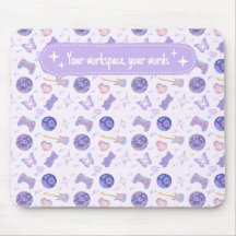 Personalized pastel y2k lavender aesthetic pattern