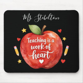 Alfombrilla De Ratón Personalized Teacher Appreciation Mouse Pad