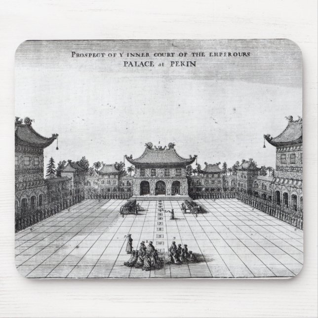 Alfombrilla De Ratón Perspectiva de la corte interna (Frente)