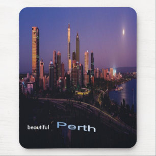 Alfombrilla De Ratón Perth hermosa, Australia, mousepad.