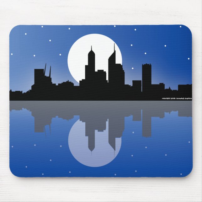Alfombrilla De Ratón Perth Western Australia Mousepad (Frente)