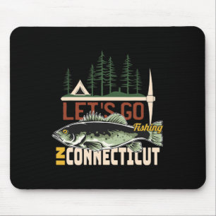 Alfombrilla De Ratón Pesca de camping en Connecticut - Conecticu Natura