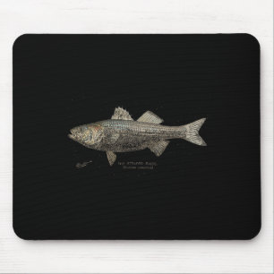 Alfombrilla De Ratón Pesca de lubina rayada 
