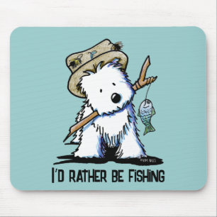 Alfombrilla De Ratón Pesca de Mousepad Occidental