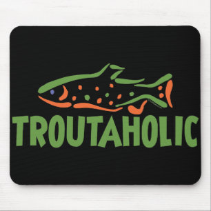 Alfombrilla De Ratón Pesca de pescadores de trucha