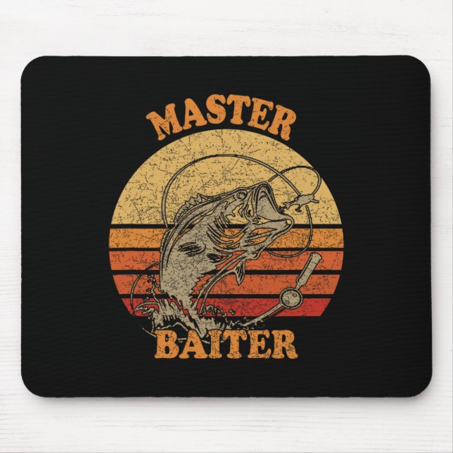 Alfombrilla De Ratón Pesca divertida de Master Byiter (Frente)