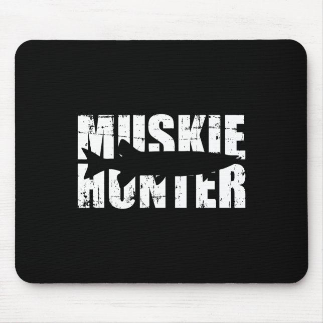 Alfombrilla De Ratón Pesca Muskie Hunter (Frente)
