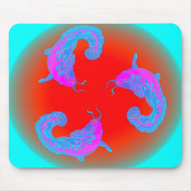 Alfombrilla De Ratón Pescado 02k3vi3 (Frente)