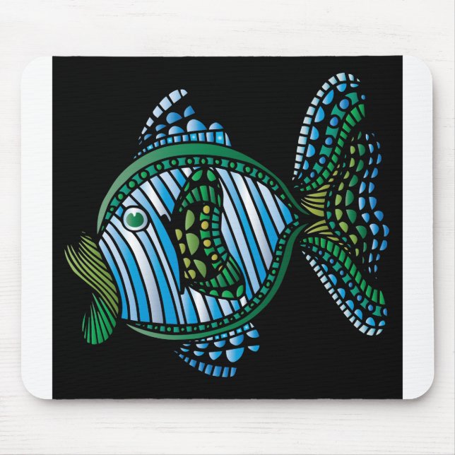 Alfombrilla De Ratón Pescado 1 (Frente)