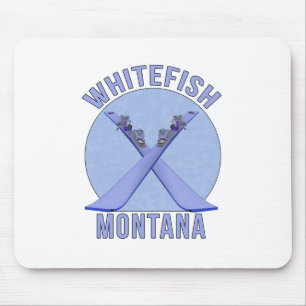 Alfombrilla De Ratón Pescado blanco, Montana