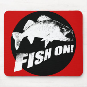Alfombrilla De Ratón Pescado en walleye
