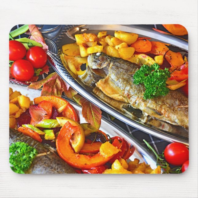 Alfombrilla De Ratón Pescado frigorífico (Frente)