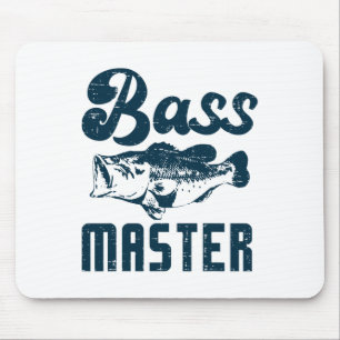 Alfombrilla De Ratón Pescador B Maestro Divertido Hombre Mujer Lubina G
