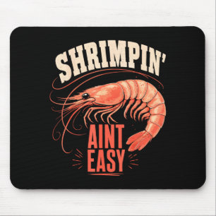 Alfombrilla De Ratón Pescador de camarones pesca costera de camarones