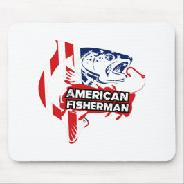 Alfombrilla De Ratón Pescador de Estados Unidos