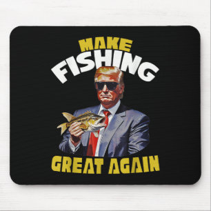 Alfombrilla De Ratón Pescador De Trump En Pesca De Trump 2024