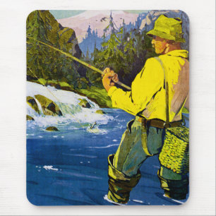 Alfombrilla De Ratón Pescador sueco