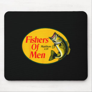 Alfombrilla De Ratón Pescadores De Hombres Mateo 4_19 Biblia De Pesca C