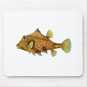 Alfombrilla De Ratón Pescados amarillos