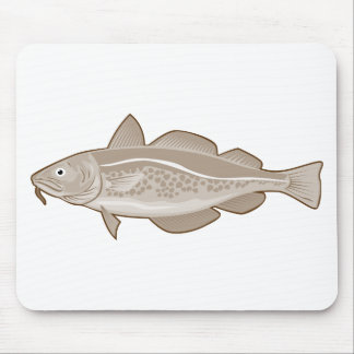 Alfombrilla De Ratón pescados atlánticos de los abadejos de los