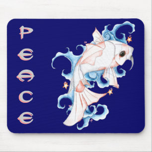 Alfombrilla De Ratón Pescados de Koi