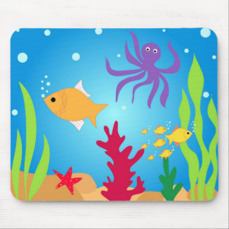 Alfombrilla De Ratón Pescados de la natación