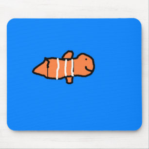 Alfombrilla De Ratón Pescados del payaso