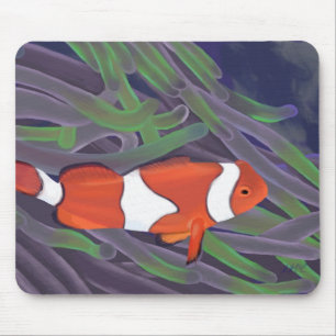 Alfombrilla De Ratón pescados del payaso