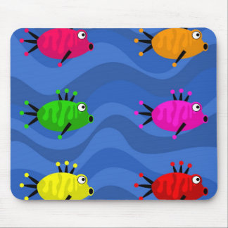 Alfombrilla De Ratón Pescados enrrollados