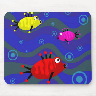 Alfombrilla De Ratón Pescados enrrollados
