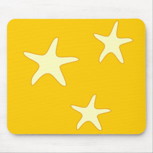 Alfombrilla De Ratón Pescados Mousepad de la estrella
