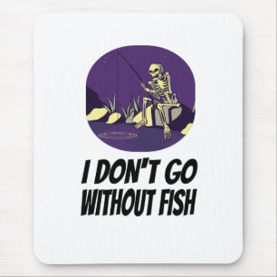 Alfombrilla De Ratón Pescar No Me Dormiré Sin Pescado