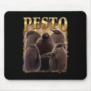 Alfombrilla De Ratón Pesto The Penguin Funny Ba1