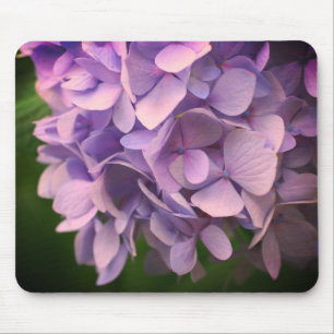 Alfombrilla De Ratón Petales de flores de hidrangea dulce