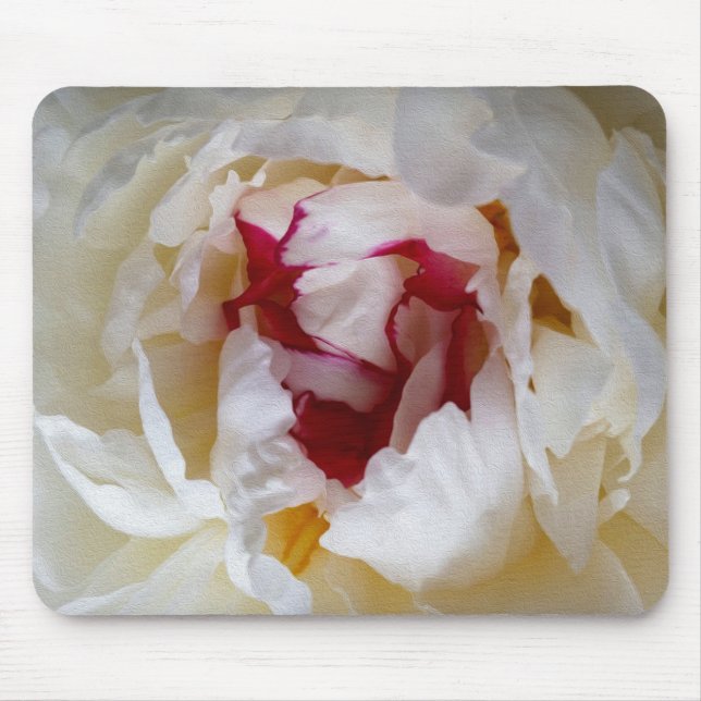 Alfombrilla De Ratón Pétalos de Peony (Frente)